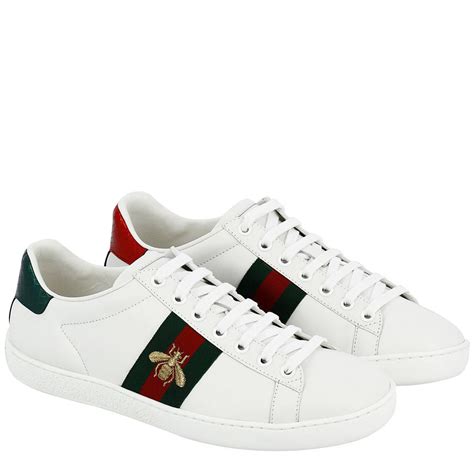 gucci sneakers white|gucci white sneakers price.